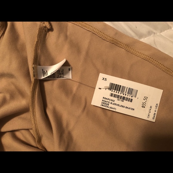American Apparel Pointe skater Nude dress - Picture 5 of 5